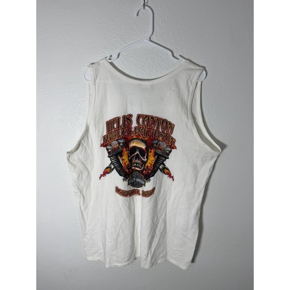 2016 Harley Davidson Tank Lewiston Idaho Harley Davidson Size XL Rare - Picture 4 of 7